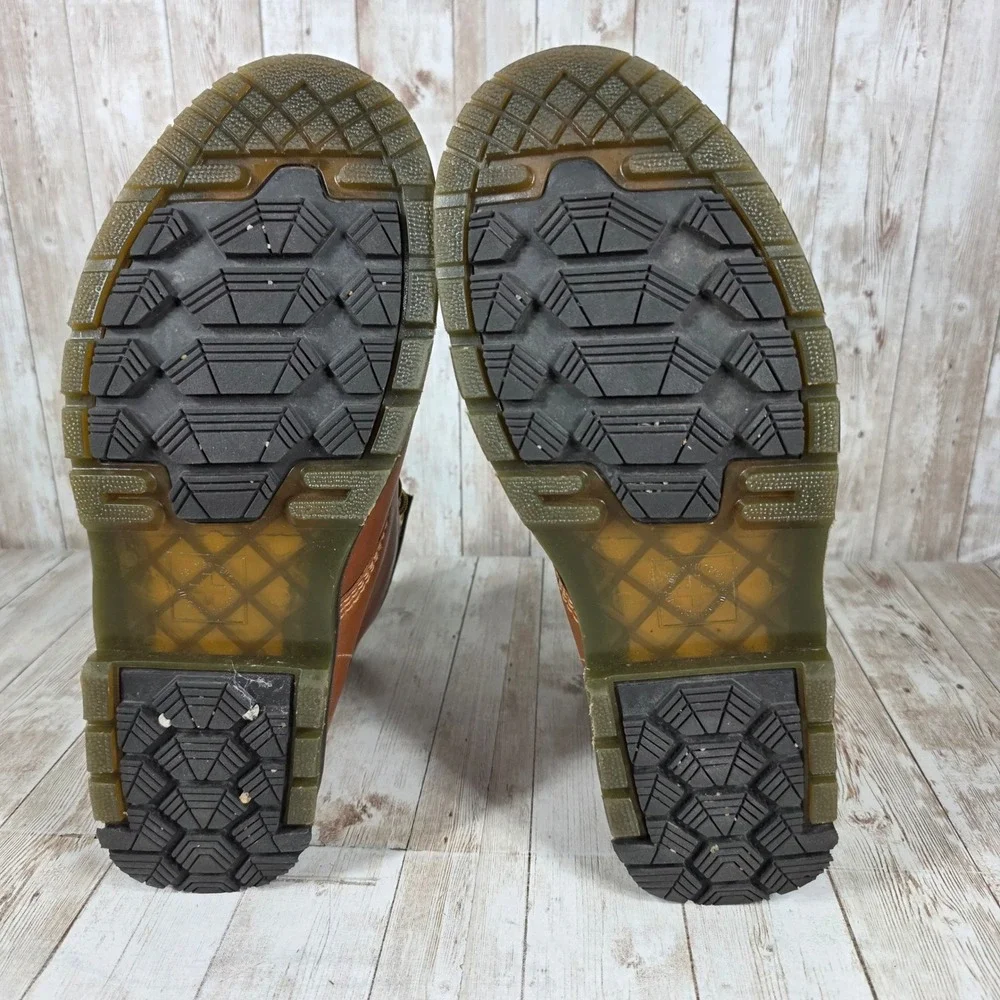 Dr. Martens 1460 Padded Collar Leather Ankle Boots US 10 Womens Brown‎